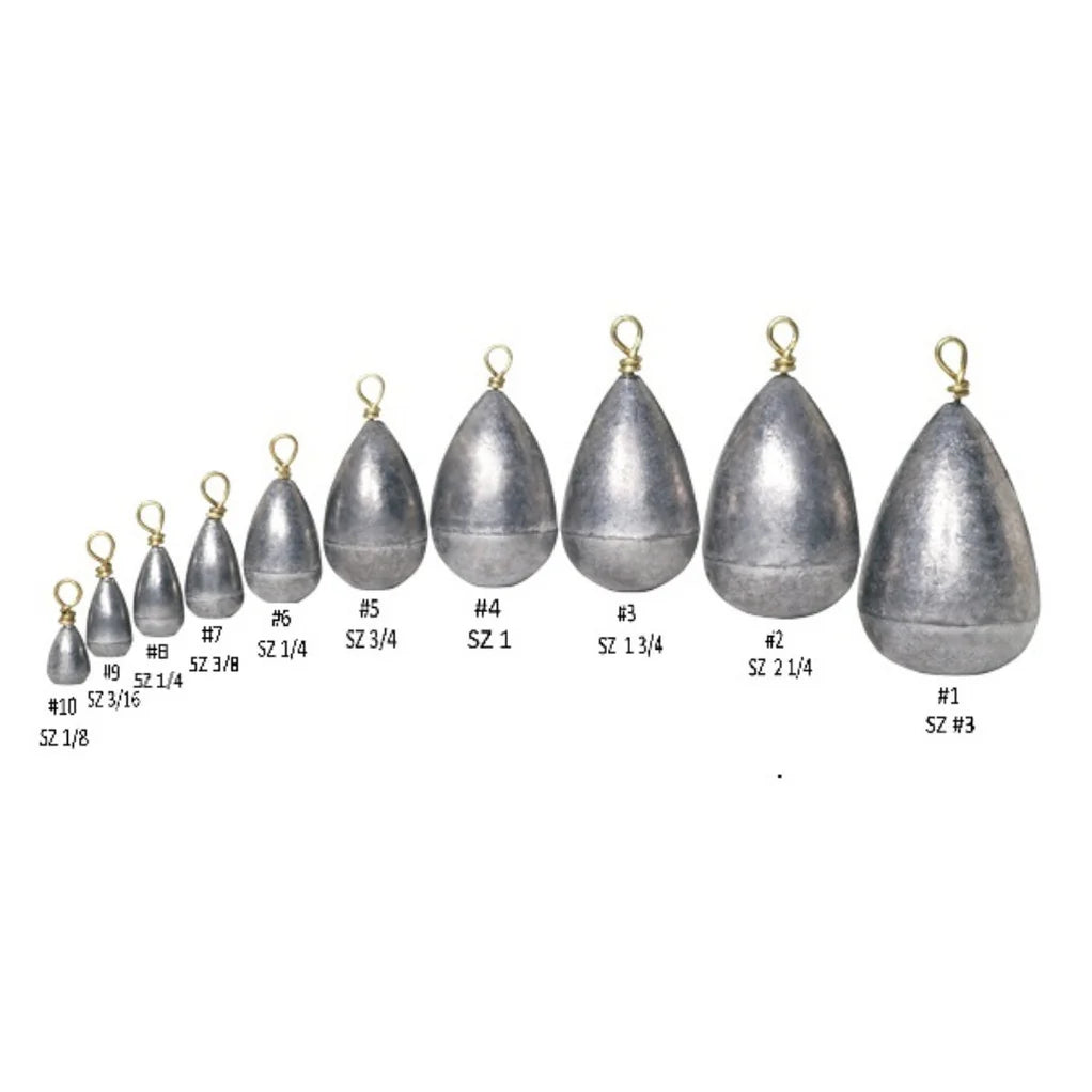 Dipsey Swivel Sinkers