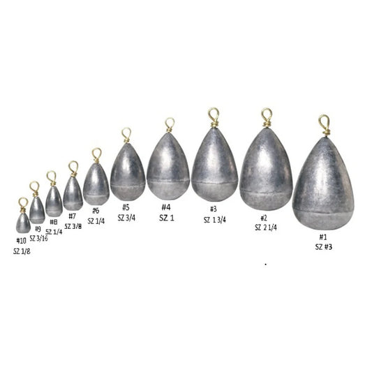 Dipsey Swivel Sinkers