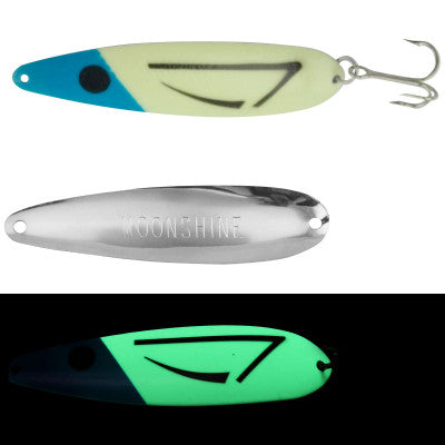 Moonshine Blue Flounder Spoon