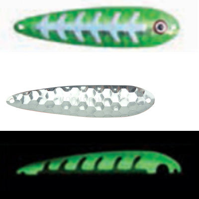 Moonshine Half Moon Green Slice Spoon